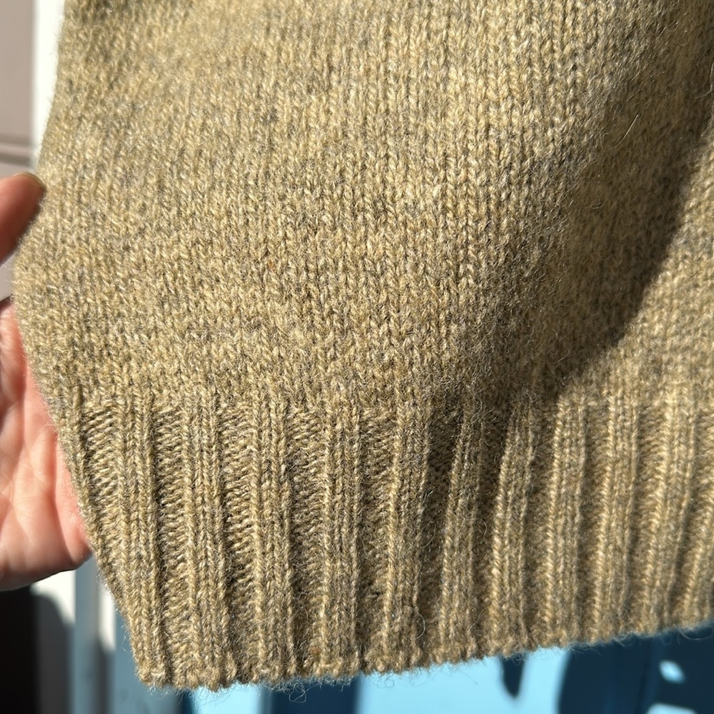 Eddie Bauer Wool Sweater Crewneck Navy size XL - Picture 14 of 14